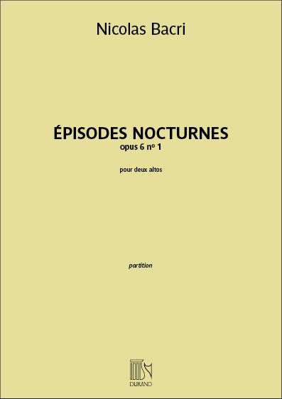Épisodes Nocturnes opus 6 n° 1